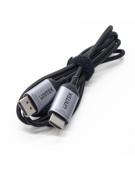 Kabel DisplayPort Unitek 1.4 do HDMI 2.1, 8K, 1,8m