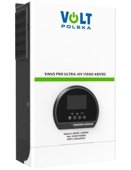 Przetwornica inwerter solarny Volt Polska SinusPro Ultra-HV 11000 48V/230V 5200/11000W 100A MPPT (45