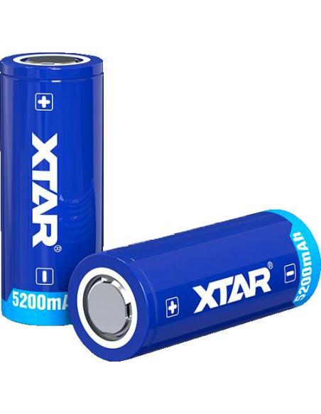 Akumulator 26650 Li-Ion 3,7V Xtar 5200mAh (1 szt.) z zabezpieczeniem
