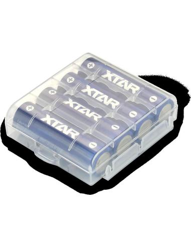 Akumulatorki R06 / AA 1,5V Xtar 2500mAh (box 4 szt.) z zabezpieczeniem
