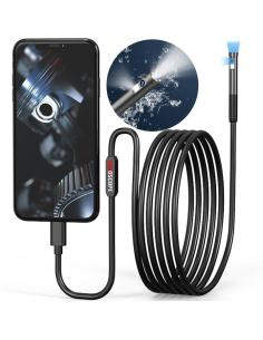 Kamera INSPEKCYJNA DUO ENDOSKOP DWIE KAMERY 2M 7LED 2xFHD WIFI do iPHONE