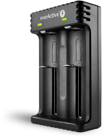 Ładowarka do akumulatorków cylindrycznych Li-ion everActive LC-200