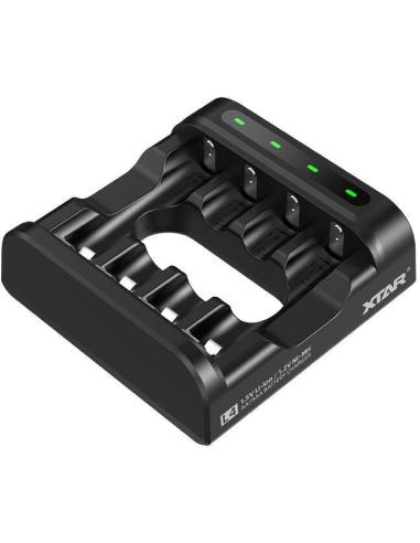 Ładowarka do akumulatorów R03 / AAA oraz R6 / AA Li-ion 1,5V / NiMH Xtar L4