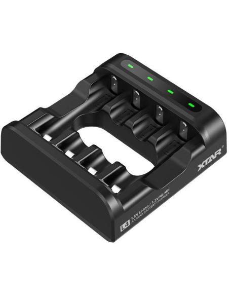 Ładowarka do akumulatorów R03 / AAA oraz R6 / AA Li-ion 1,5V / NiMH Xtar L4