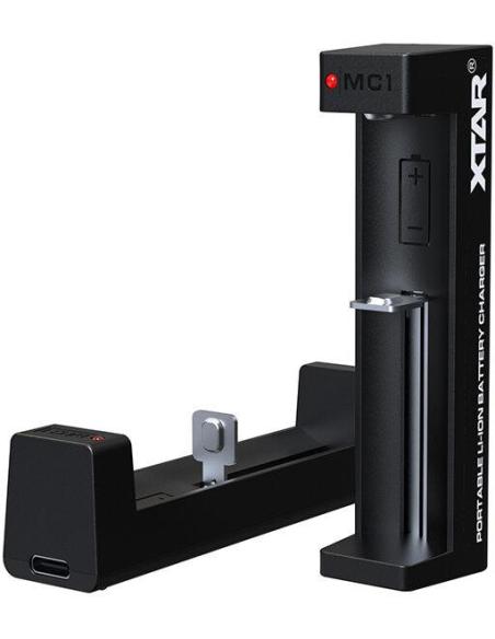Ładowarka do akumulatorów cylindrycznych Li-ion Xtar MC1 USB-C