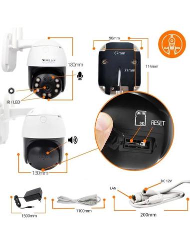 Kamera IP Orllo Z20 4K WiFi