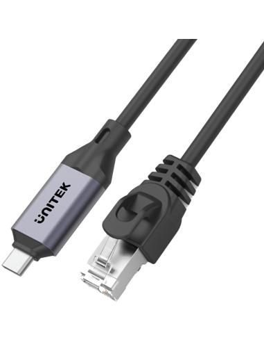 Unitek Kabel Ethernet USB C RJ-45 LAN przewód sieciowy 1m