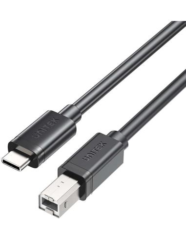 Unitek kabel do drukarki Unitek USB C na USB B 2.0 czarny 3m