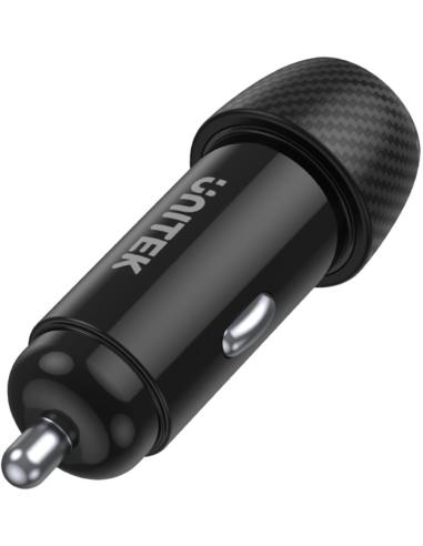 Unitek Ładowarka samochodowa 38W USB-A USB-C QC3..0