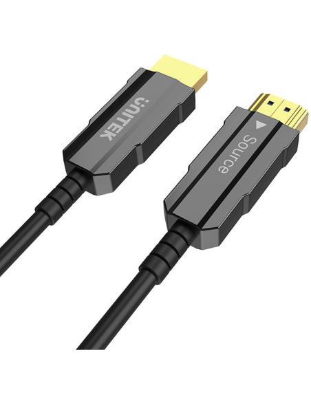 Unitek Kabel optyczny HDMI 2.0 AOC 4K 60Hz 50m
