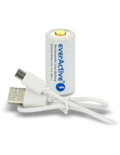 Akumulatorek 16340 / R-CR123 3,7V everActive 700mAh (1 szt.) z zabezpieczeniem