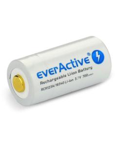 Akumulatorek 16340 / R-CR123 3,7V everActive 700mAh (1 szt.) z zabezpieczeniem 2