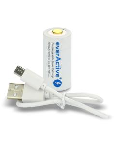 Akumulatorek 16340 / R-CR123 3V everActive 700mAh (1 szt.) z zabezpieczeniem
