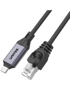 Unitek Kabel Ethernet USB C RJ-45 LAN, przewód sieciowy, 5m