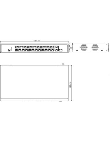SWITCH HIKVISION DS-3E0326P-E/M