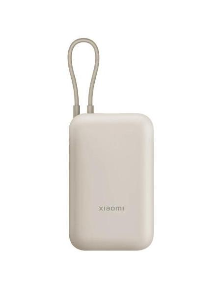 Powerbank Xiaomi 10000mAh z Wbudowanym Kablem USB-C Tan
