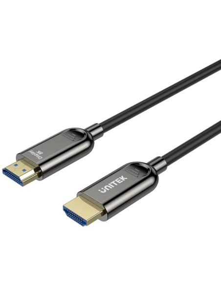 Unitek Kabel optyczny HDMI 2.1 AOC 8K 120Hz 30m