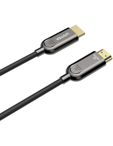Unitek Kabel optyczny HDMI 2.1 AOC 8K 120Hz 30m