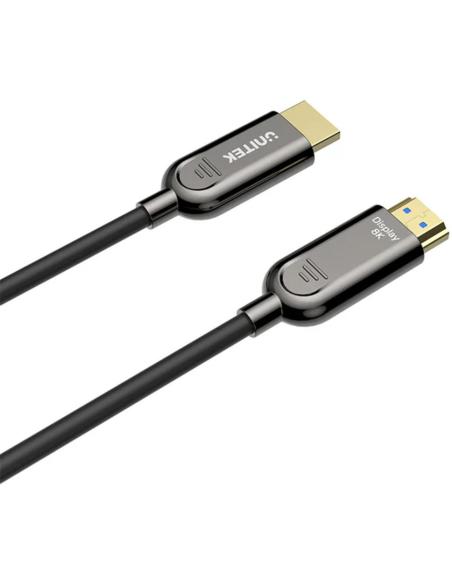 Unitek Kabel optyczny HDMI 2.1 AOC 8K 120Hz 30m