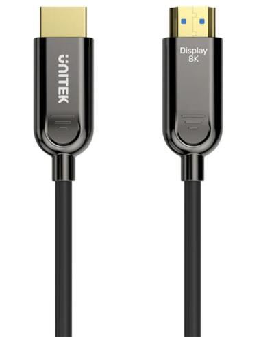 Unitek Kabel optyczny HDMI 2.1 AOC 8K 120Hz 30m