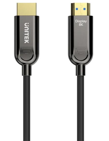 Unitek Kabel optyczny HDMI 2.1 AOC 8K 120Hz 30m