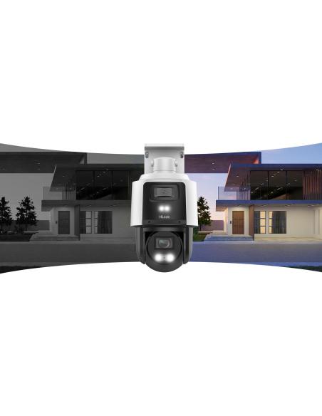 Kamera IP Hilook PTZ-D4-Pro dualna 8MP (4MP + 4MP) 4x zoom optyczny