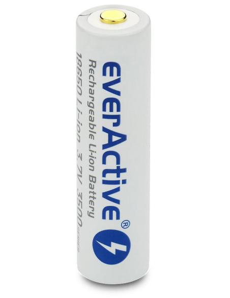 Akumulator 18650 Li-Ion 3,7V everActive 3500mAh (1 szt.) micro-USB z zabezpieczeniem