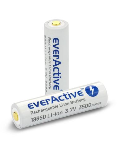 Akumulator 18650 Li-Ion 3,7V everActive 3500mAh (1 szt.) micro-USB z zabezpieczeniem
