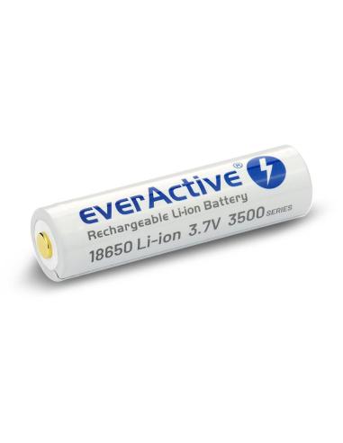 Akumulator 18650 Li-Ion 3,7V everActive 3500mAh (1 szt.) micro-USB z zabezpieczeniem