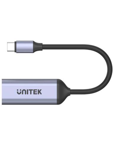 Unitek Adapter USB-C na HDMI 2.1 (8K 60Hz) szary 15cm V1416B