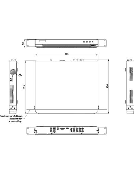 Rejestrator 5w1 Hikvision iDS-7208HUHI-M2/XT/4A+8/4ALM