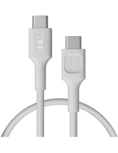 KABEL USB-C / USB-C Greencell PowerFlex 30cm PD 100W biały silikonowy