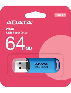 Adata Pendrive C906 64GB USB2.0 niebieski