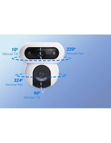 Kamera IP Ezviz HB90 z panelem solarny 8W dual 4MP+4MP Wi-Fi AOV