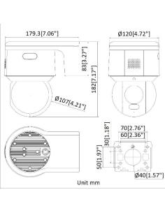 KAMERA IP PTZ HIKVISION DS-2DE3A400BW-DE/W(F1)(T5) PL 2