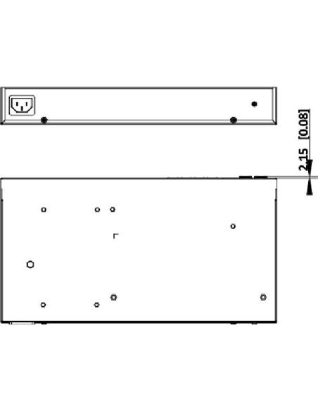 Switch Hikvision DS-3E1512HP-SI-8P2T2F