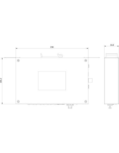 Switch Hikvision DS-3T0506HP-E/HS