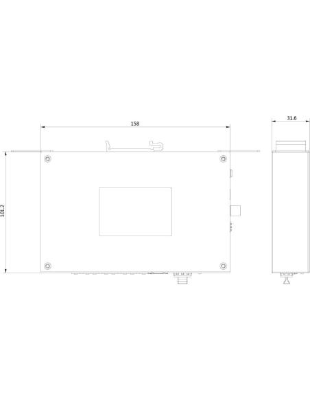Switch Hikvision DS-3T0506HP-E/HS