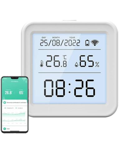 Inteligentny czujnik temperatury i wilgotności WiFi Gosund S6 LCD Tuya