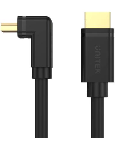 Kabel HDMI Unitek kabel kątowy HDMI 2.0 270 stopni 4K 3m