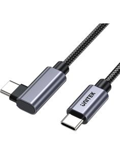 Unitek Kabel USB-C kątowy 90° PD100W 3m