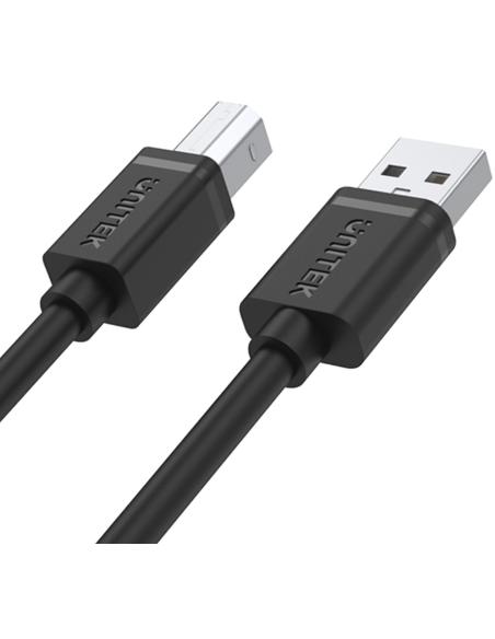 Unitek przewód USB 2.0 AM-BM 3M Y-C420GBK