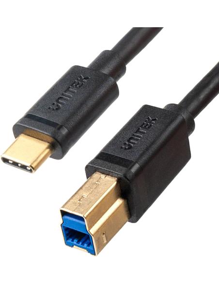 Unitek kabel do drukarki USB-C na USB-B USB 3.0 2m