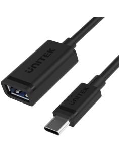 Unitek adapter USB Typ-C do USB AF 0,15m
