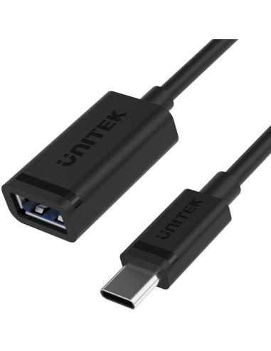 Unitek adapter USB Typ-C do USB AF 0,15m