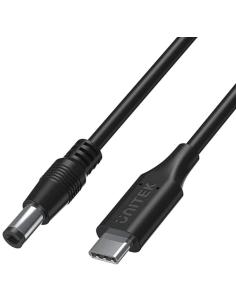 Unitek Kabel zasilający do laptopa 65W USB-C - DC5,5mm
