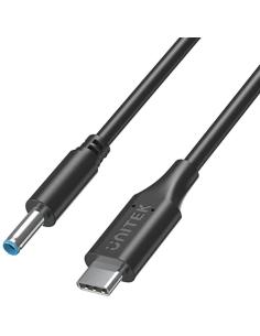 Unitek Kabel zasilający do laptopa HP 65W USB-C - DC4,5mm