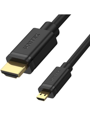 Unitek Kabel micro HDMI - HDMI 2.0 4K 60Hz 2 m