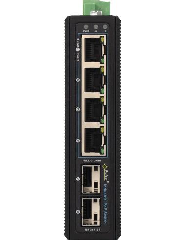 Switch przemysłowy ISFG64-BT PULSAR (4xPoE, 2xSFP)