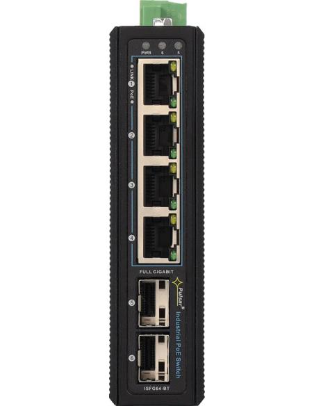 Switch przemysłowy ISFG64-BT PULSAR (4xPoE, 2xSFP)